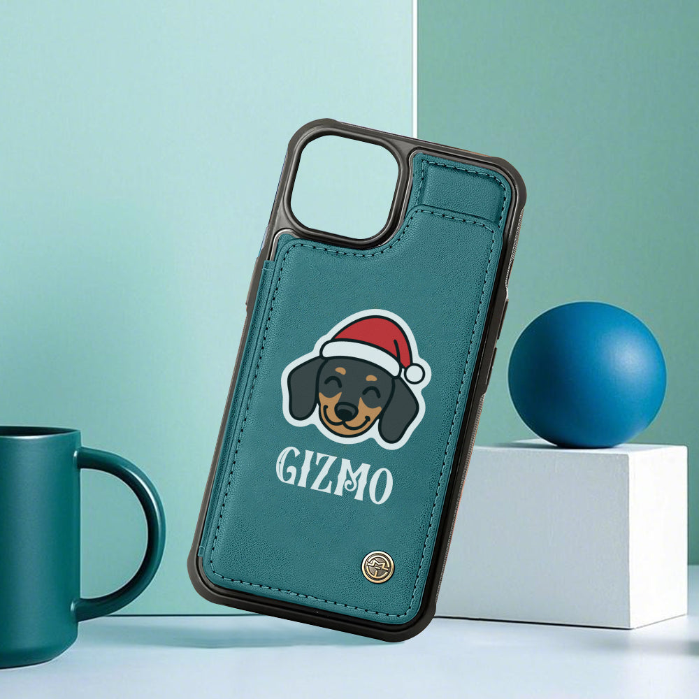 Cort - Personalized  Leather Wallet Case for for iPhone & Samsung