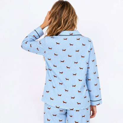 Zara  – Matching Women's Satin Pajamas | Soft Silky Two-Piece Sleepwear Set