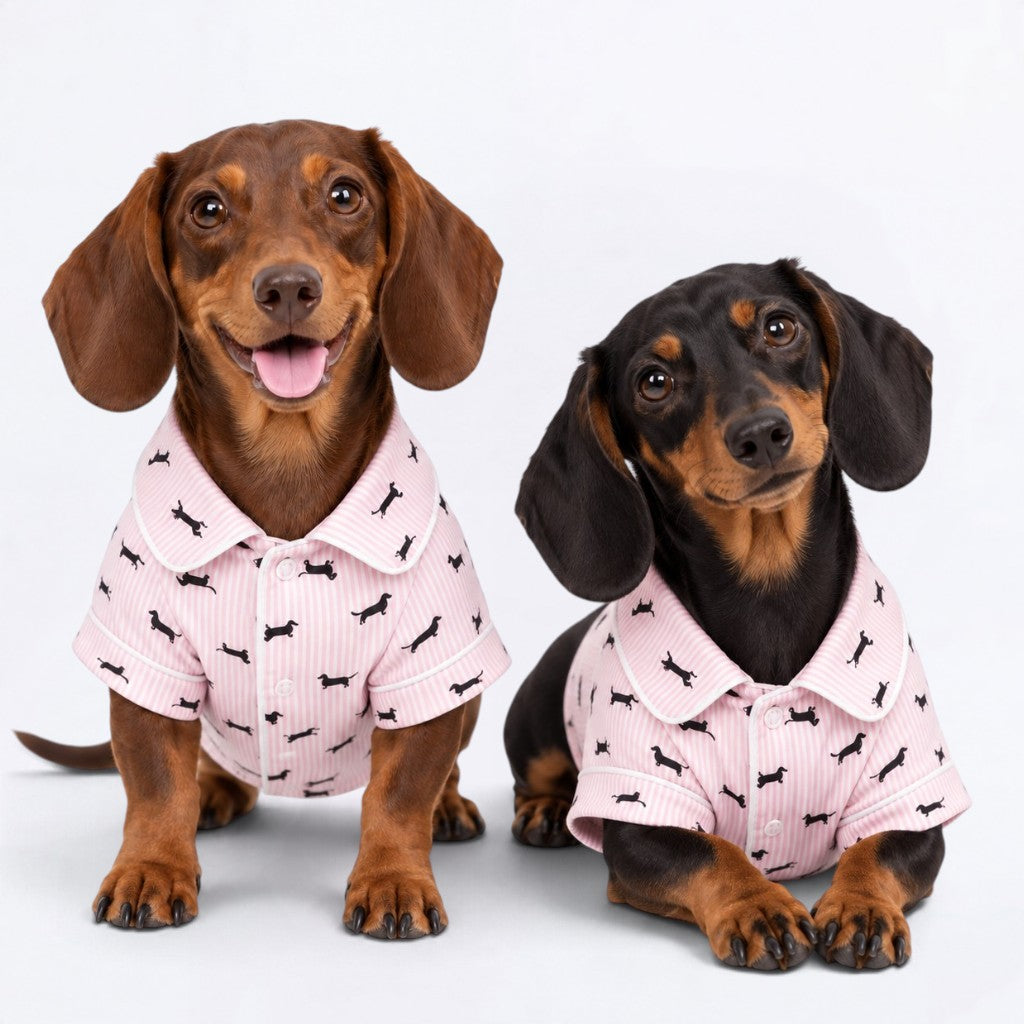 Princess – Matching Dachshund Pajamas | Soft Satin Pajamas