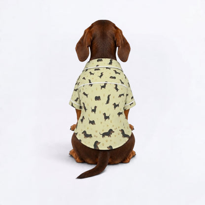 Cookie – Matching Dachshund Pajamas | Soft Satin Pajamas