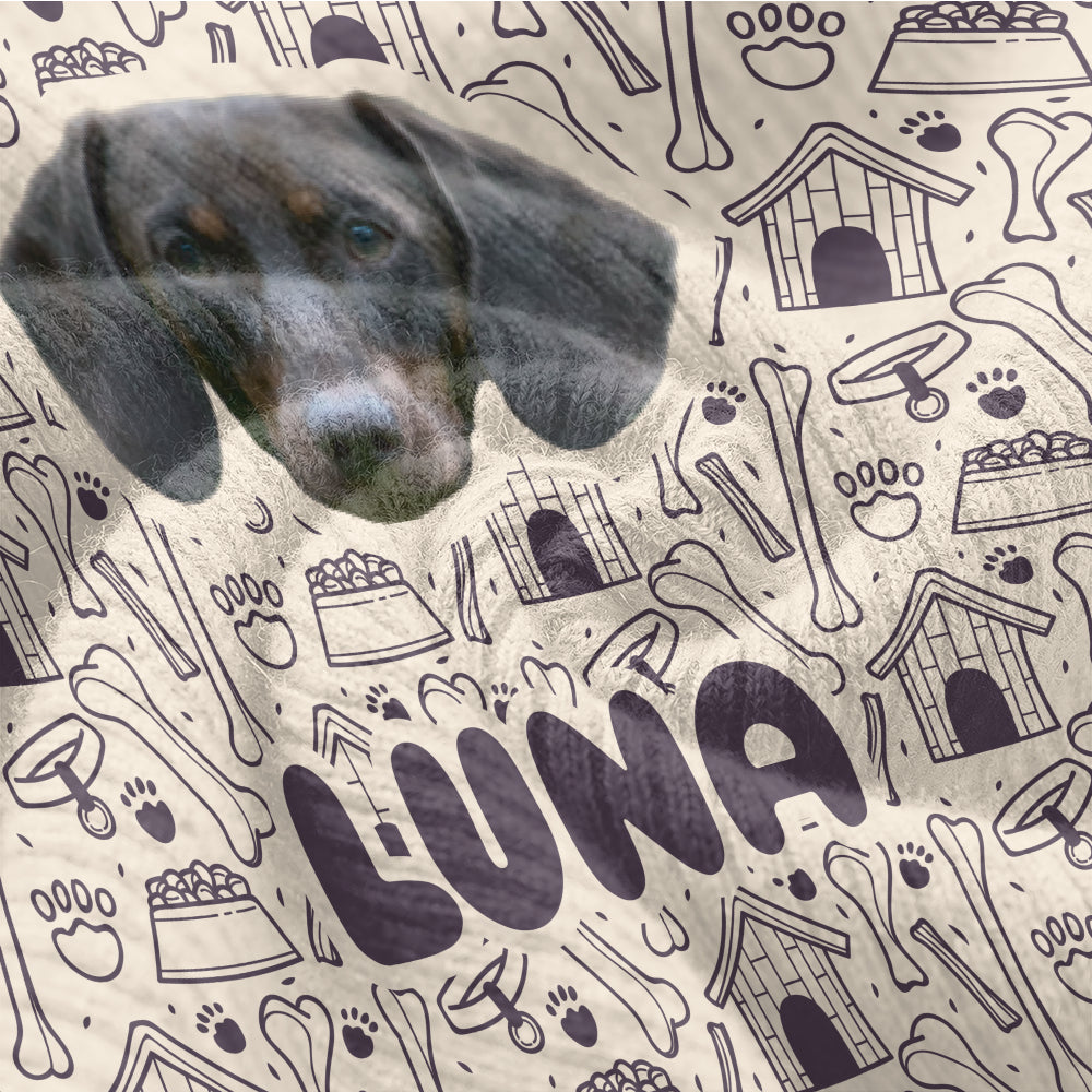 Dean - Personalized Wool Sweater for Doxie