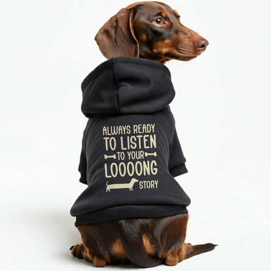 Honey - Personalized Dachshund Hoodies with Funny Quotes – Stylish, Cozy, and Premium 100% Cotton