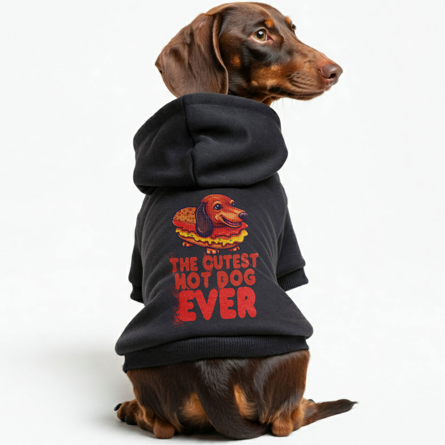 The Cutest - Personalized Dachshund Hoodies with Funny Quotes – Stylish, Cozy, and Premium 100% Cotton