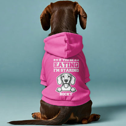If You Eating - Personalized Dachshund Hoodies with your doxie name – Stylish, Cozy, and Premium 100% Cotton