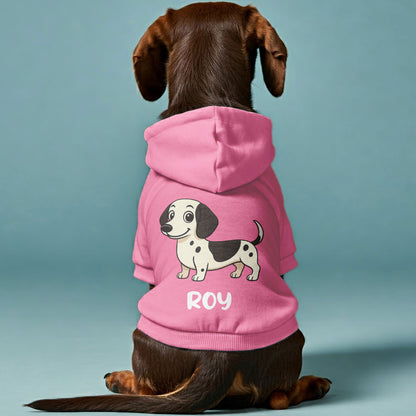 Charlie – Personalized Dachshund Hoodies with Your Doxie’s Name & Clipart – Stylish, Cozy & Made from Premium 100% Cotton