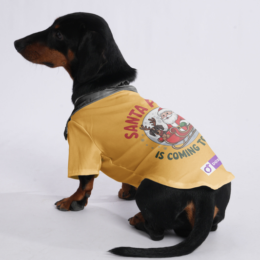 Santa Paws is coming to town - Hawaiian Shirt for Doxies