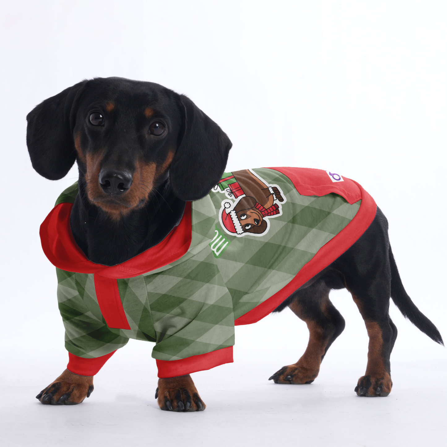 Merry woofmas - Hoodies for Dachshunds