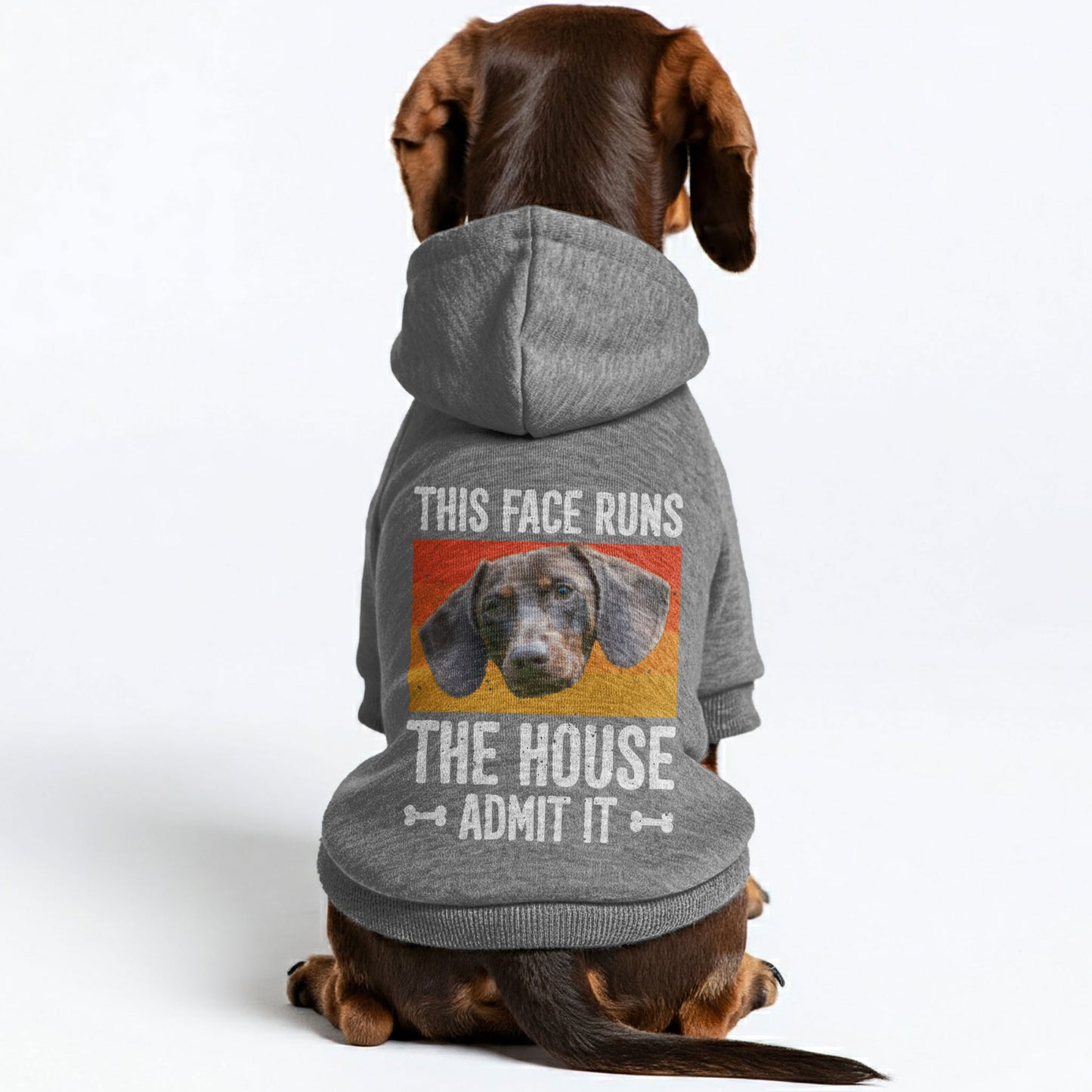 This Face – Personalized Dachshund Hoodies with Your Doxie’s  Photo – Stylish, Cozy & Made from Premium 100% Cotton