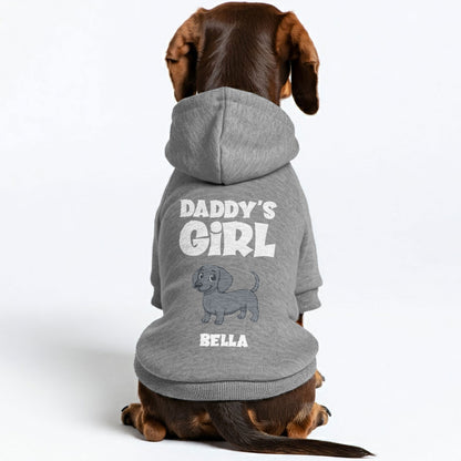Mommy’s Boy  – Personalized Dachshund Hoodies with Your Doxie’s Name & Clipart – Stylish, Cozy & Made from Premium 100% Cotton