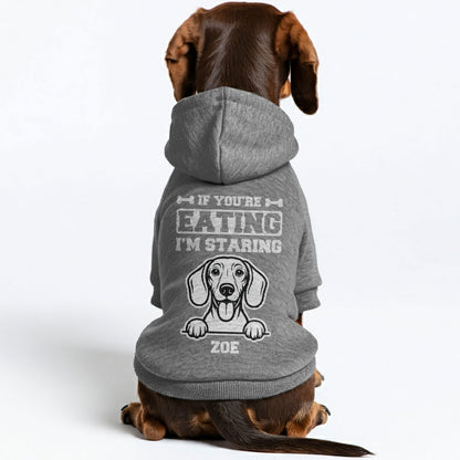 If You Eating - Personalized Dachshund Hoodies with your doxie name – Stylish, Cozy, and Premium 100% Cotton