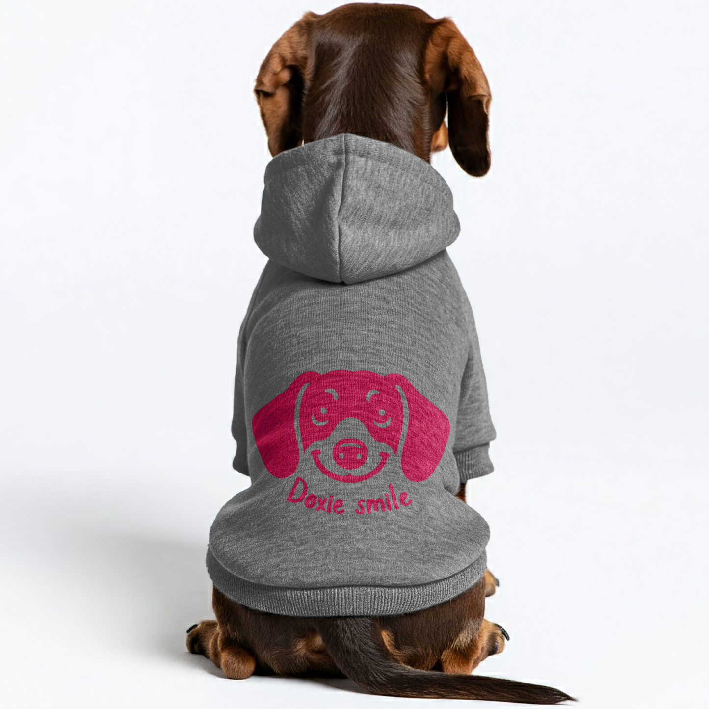 Doxie Smile - Personalized Dachshund Hoodies with Funny Quotes – Stylish, Cozy, and Premium 100% Cotton