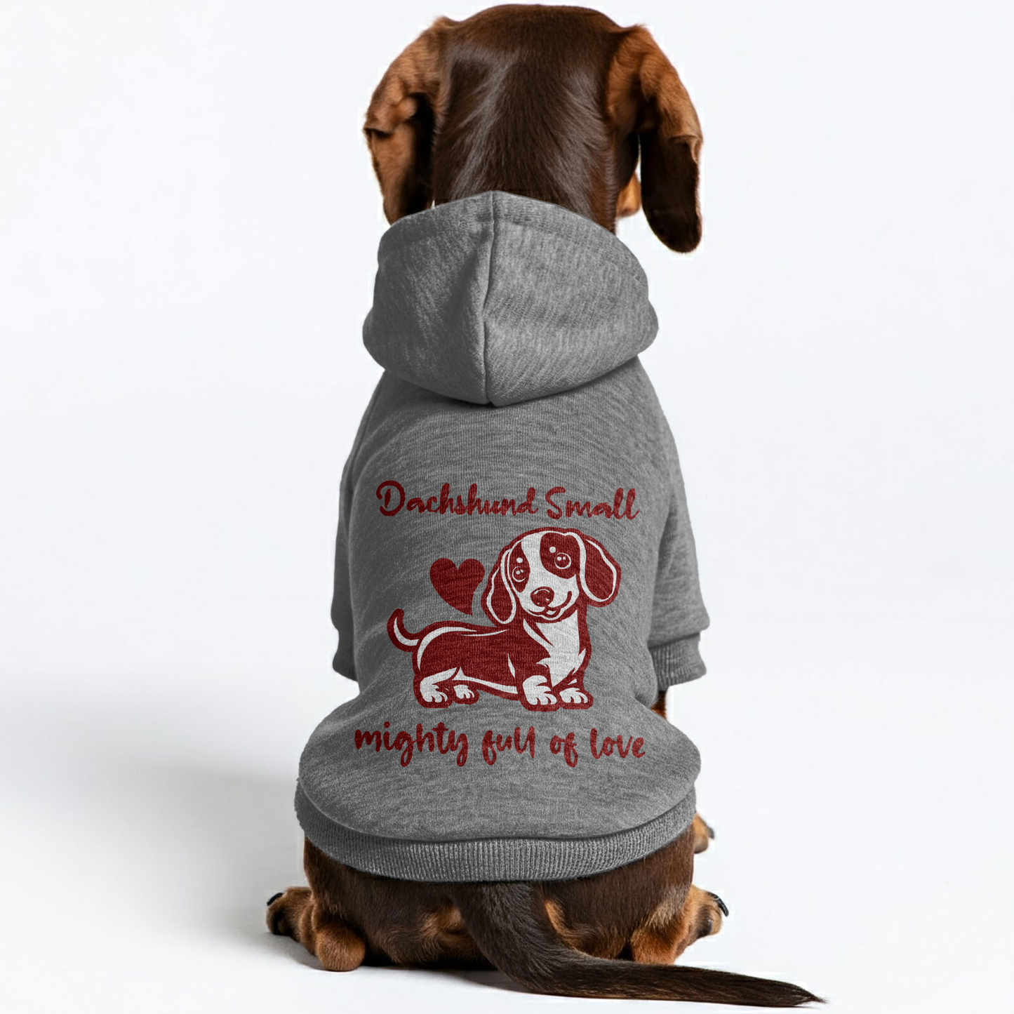 Mia - Personalized Dachshund Hoodies with Funny Quotes – Stylish, Cozy, and Premium 100% Cotton