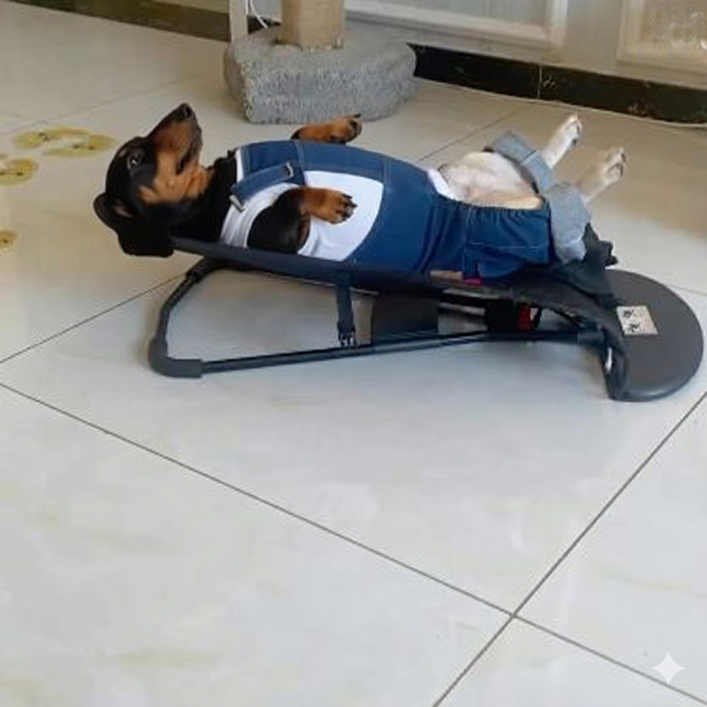 Portable Rocking Chair for Dachshund