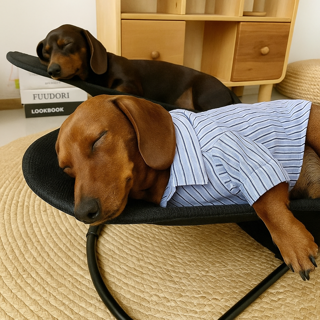 Portable Rocking Chair for Dachshund