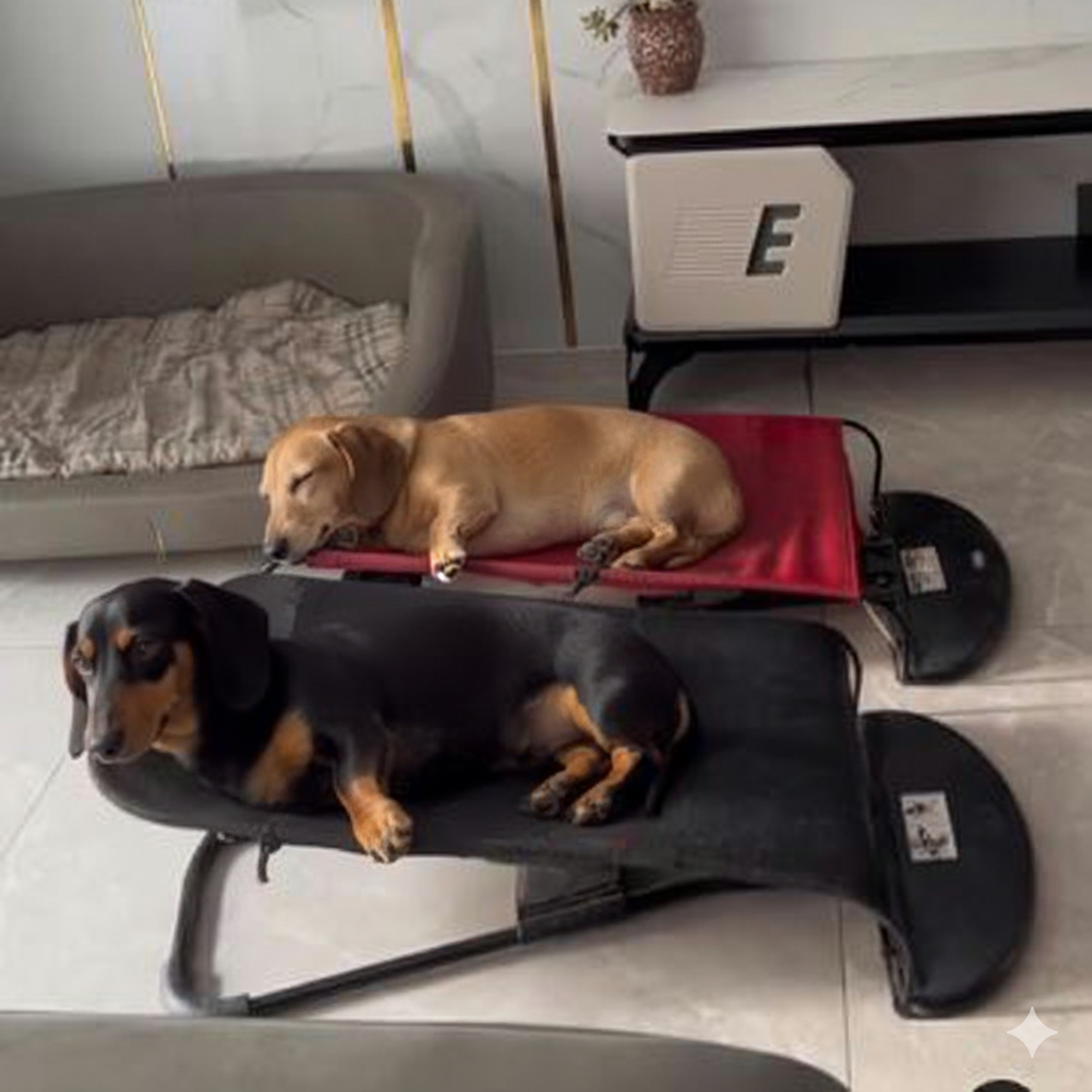 Portable Rocking Chair for Dachshund