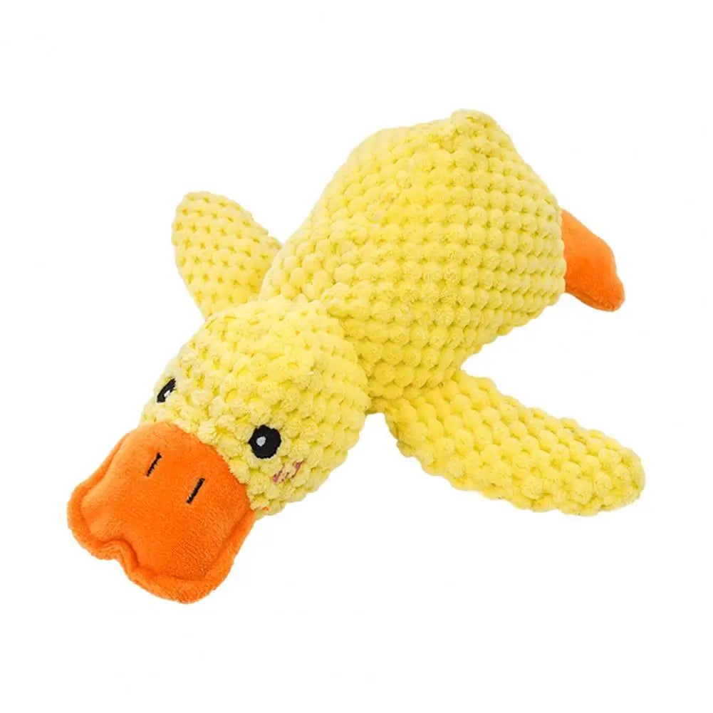 Dachshund Duck Toy– Soft Interactive Plush Squeaky Toy
