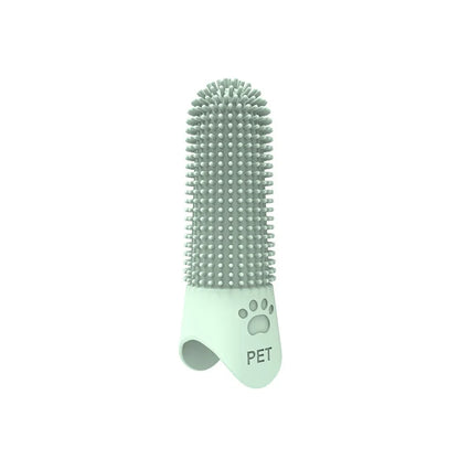 Dachshund Finger Toothbrush – Soft Silicone Teeth Cleaner for Dogs