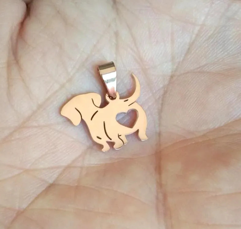 DuchLove-Duchshund-Hollow-Heart-Pendant-Charms -doxie.us