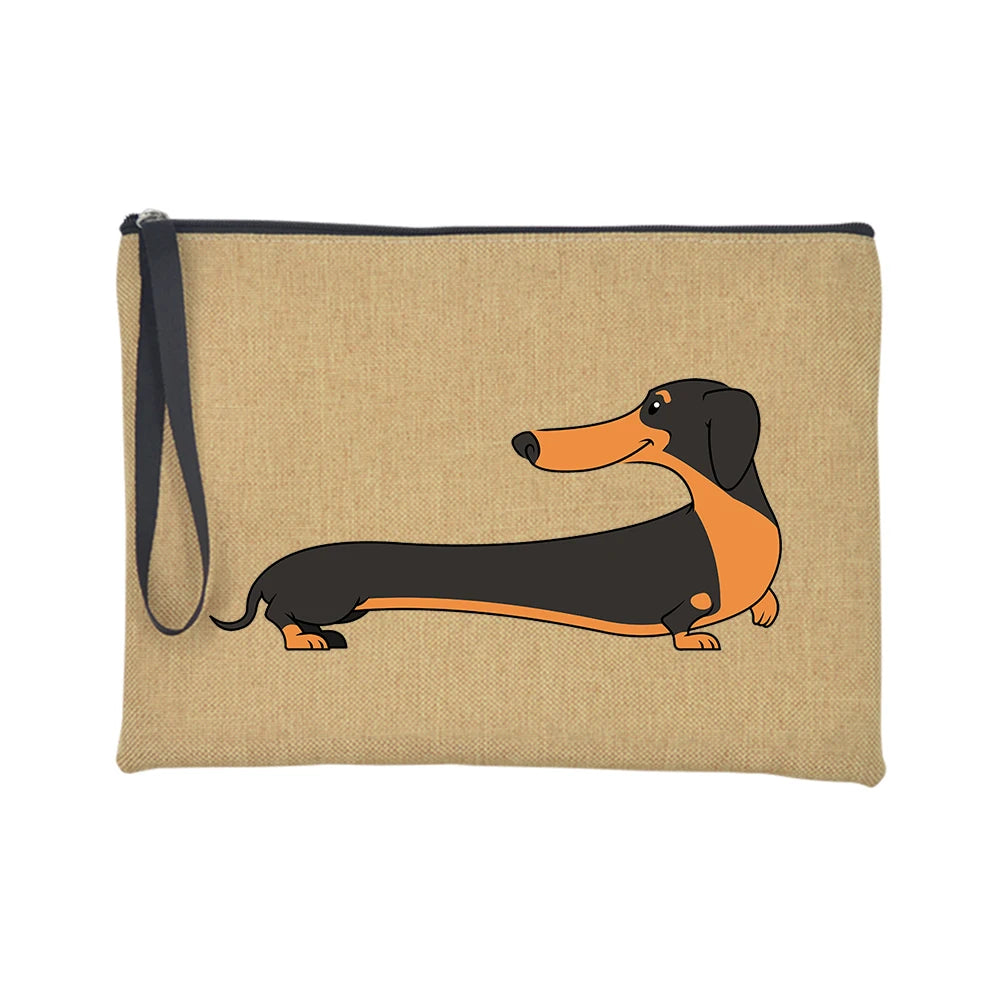 Dachshund-Print-Makeup-Bag-Travel-Toiletry-Organizer-doxie.us