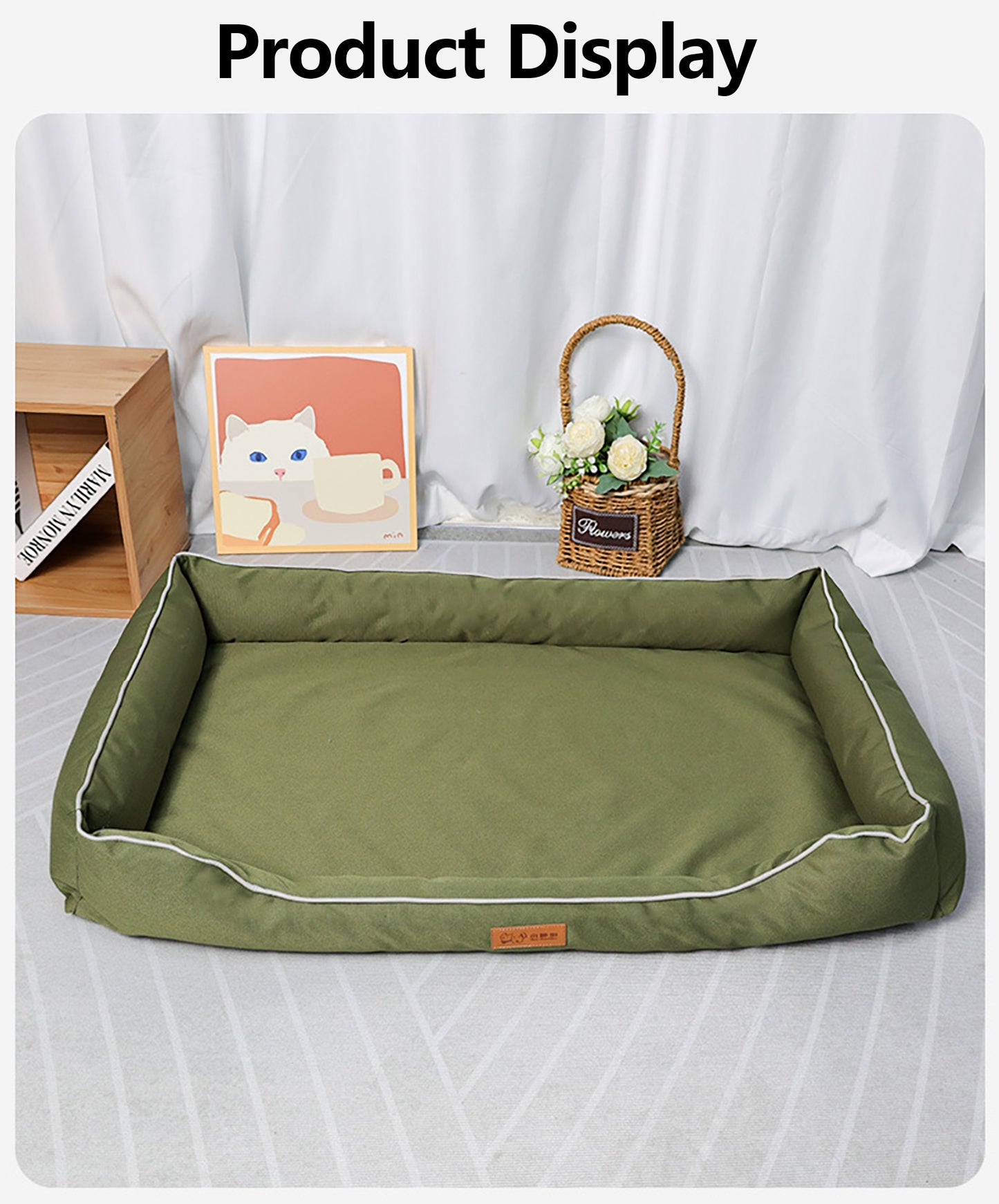 Dachshund Comfort Bed – Durable Waterproof Oxford Fabric Bed
