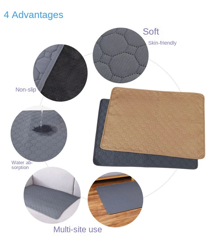 Dachshund Urine Mat– Soft Absorbent Washable Mat