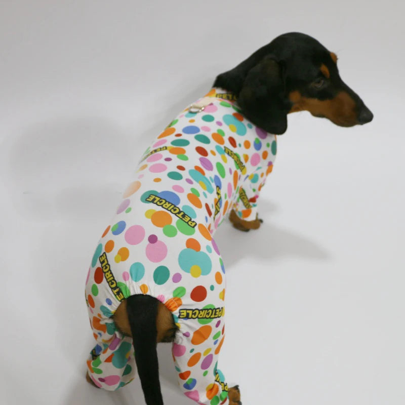 Dachshund Soft Cotton Pajamas – Cozy Long-Sleeved Sleepwear