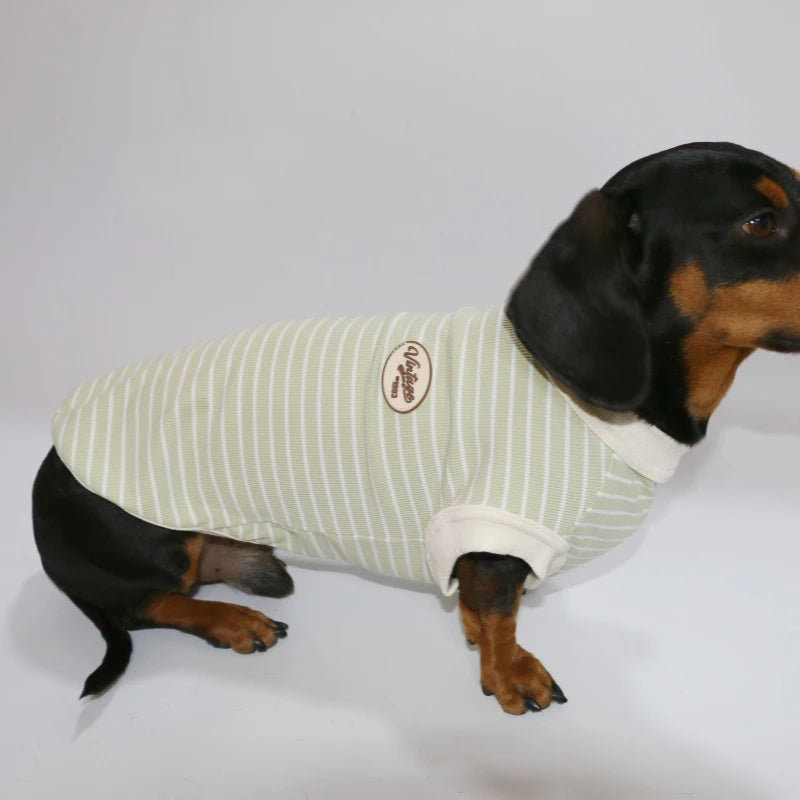 Dachshund Cotton T-Shirt – Lightweight Short-Sleeve Summer Outfit