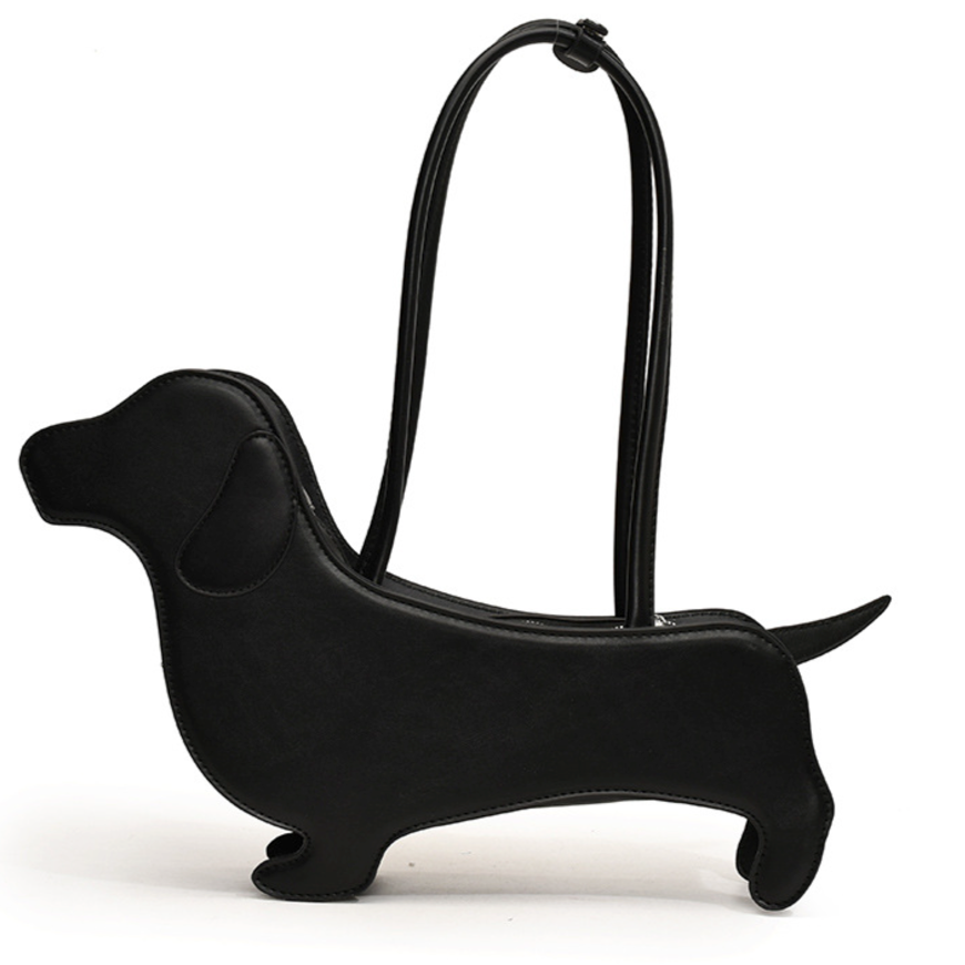 Doxie Chic™ - Dachshund-Shaped Single Shoulder Handbag