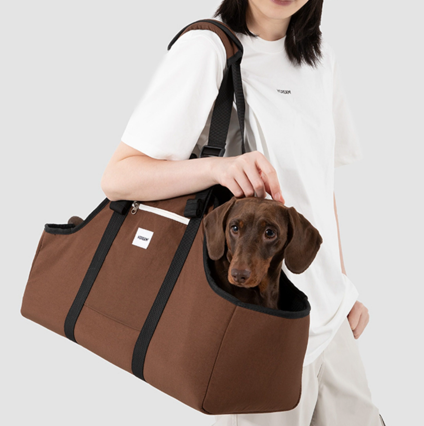 DoxiCarry Dachshund Shoulder Bag – Lightweight Portable Dog Bag