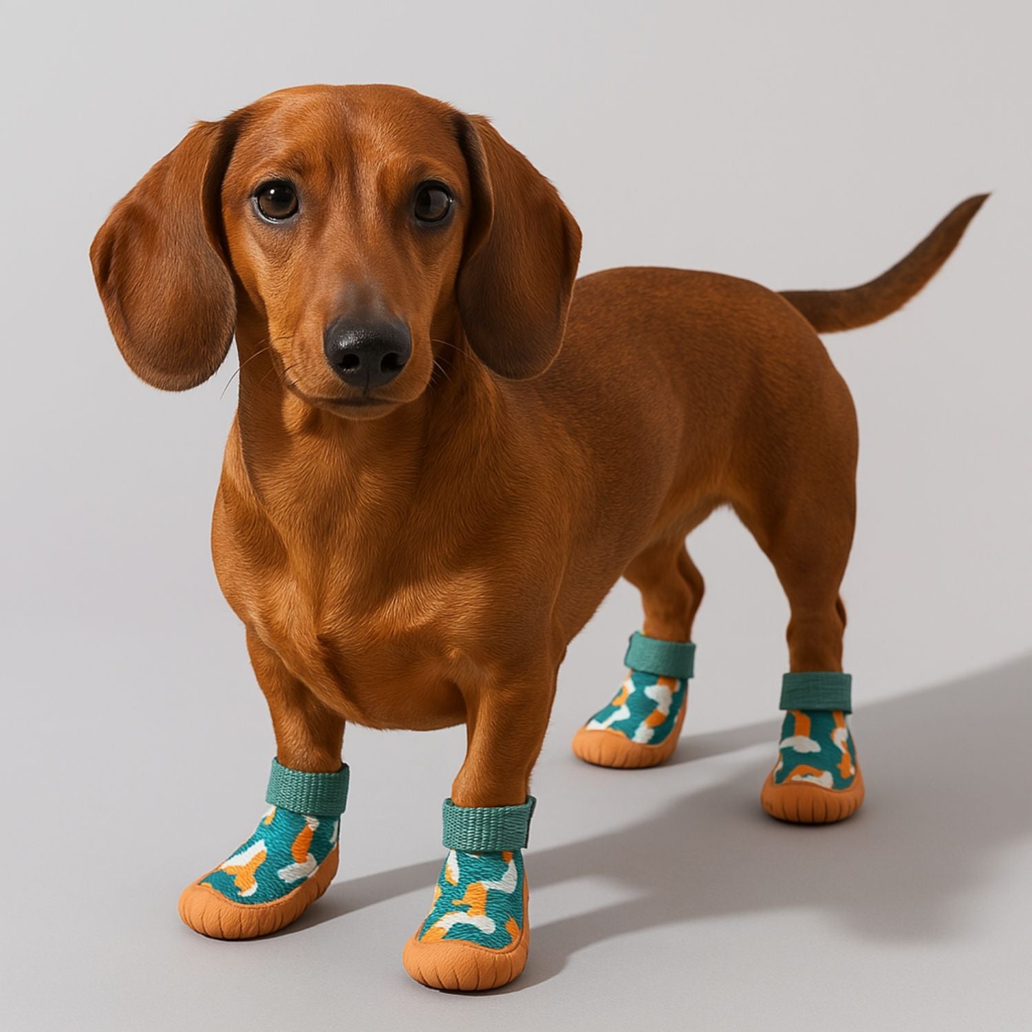 TailTrek Dachshund Dog Shoes – Breathable Wear-Resistant Won’t Fall Off