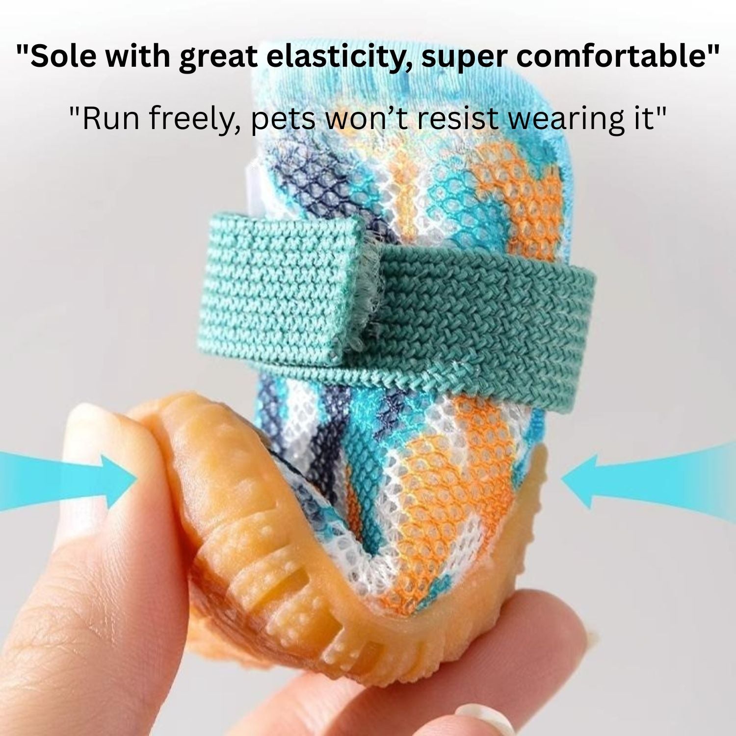 TailTrek Dachshund Dog Shoes – Breathable Wear-Resistant Won’t Fall Off