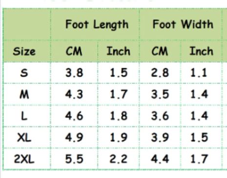 TailTrek-Dachshund-Dog-Shoes-size