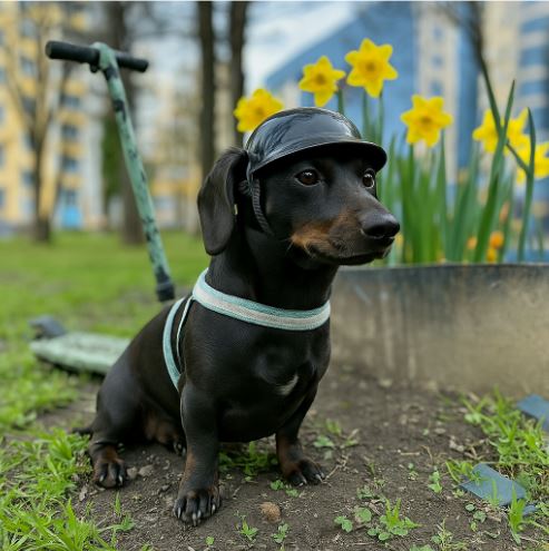 Ultimate Dachshund Protection Helmet
