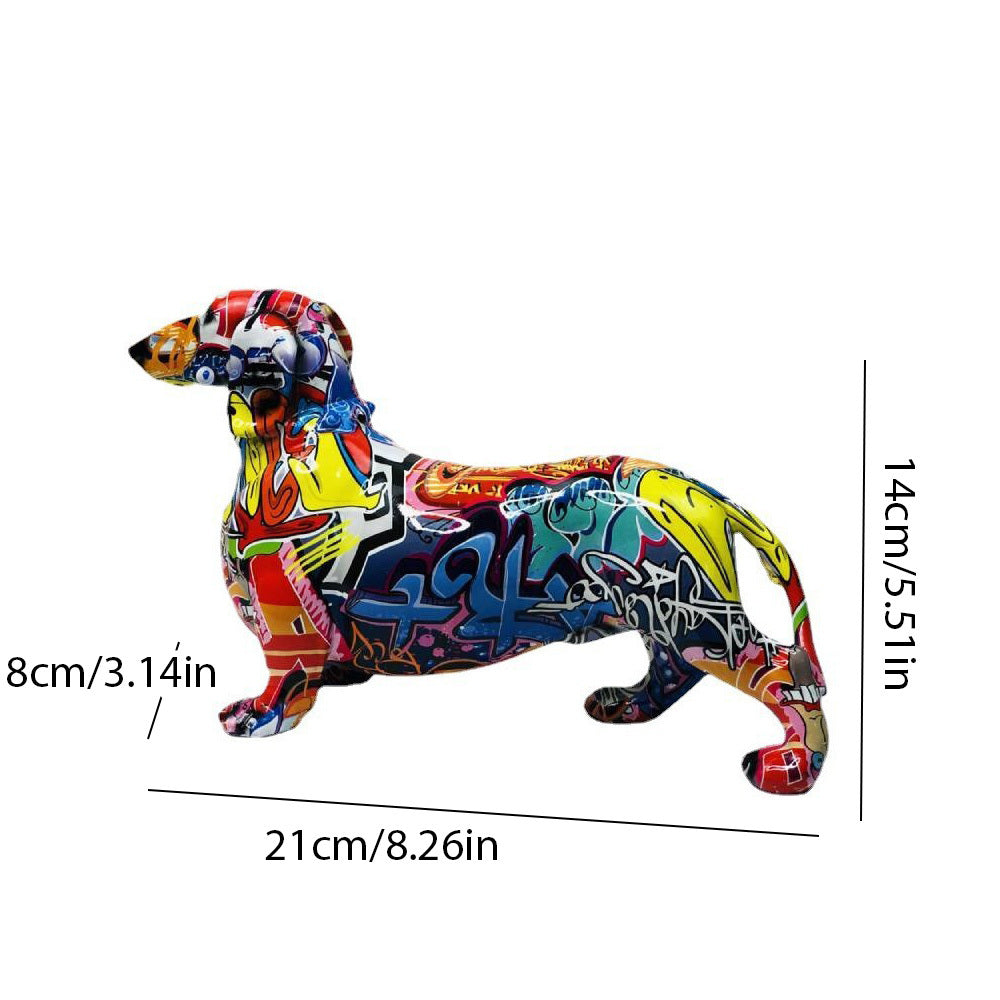 Unique-Handmade-Resin-Dachshund-Sculpture-doxie.us