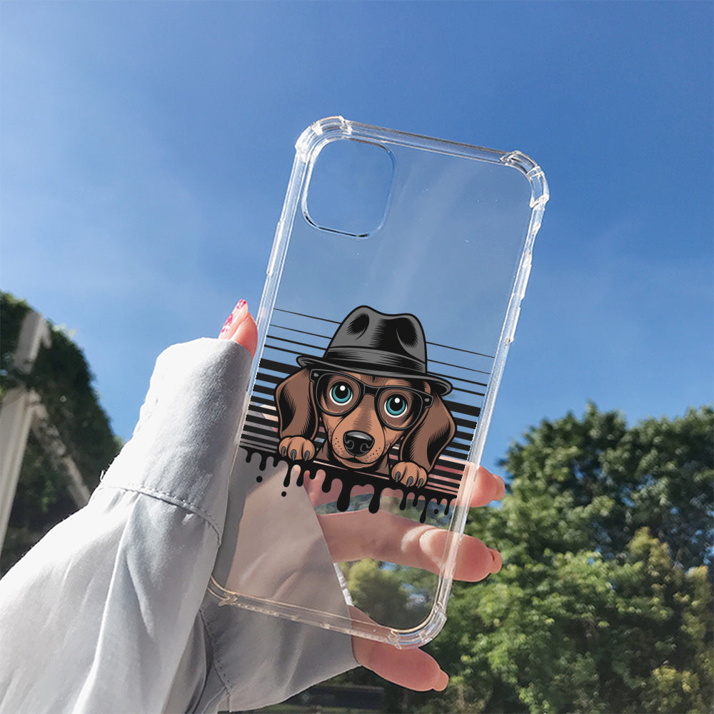 Hazel - Clear Silicone Phone Case for iPhone, Samsung & Google Pixel