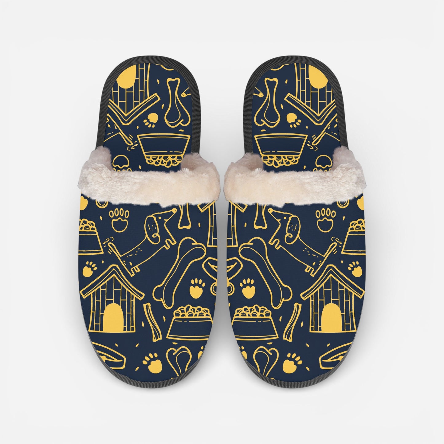 Sage - cozy winter slippers