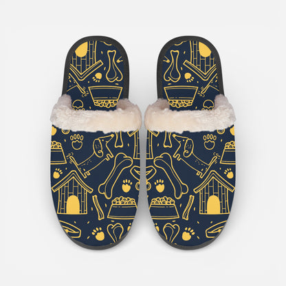 Sage - cozy winter slippers