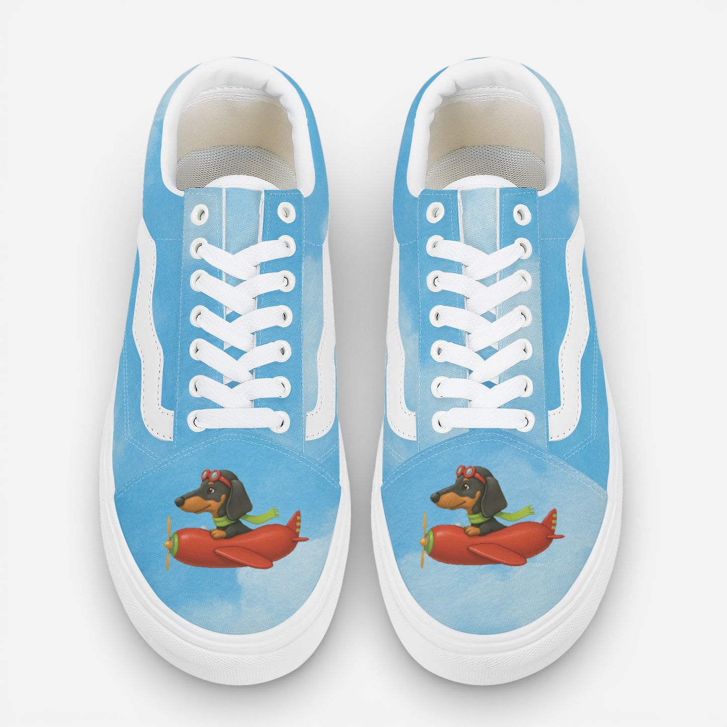 Jimmy - Trendy Low-Top Canvas Sneakers