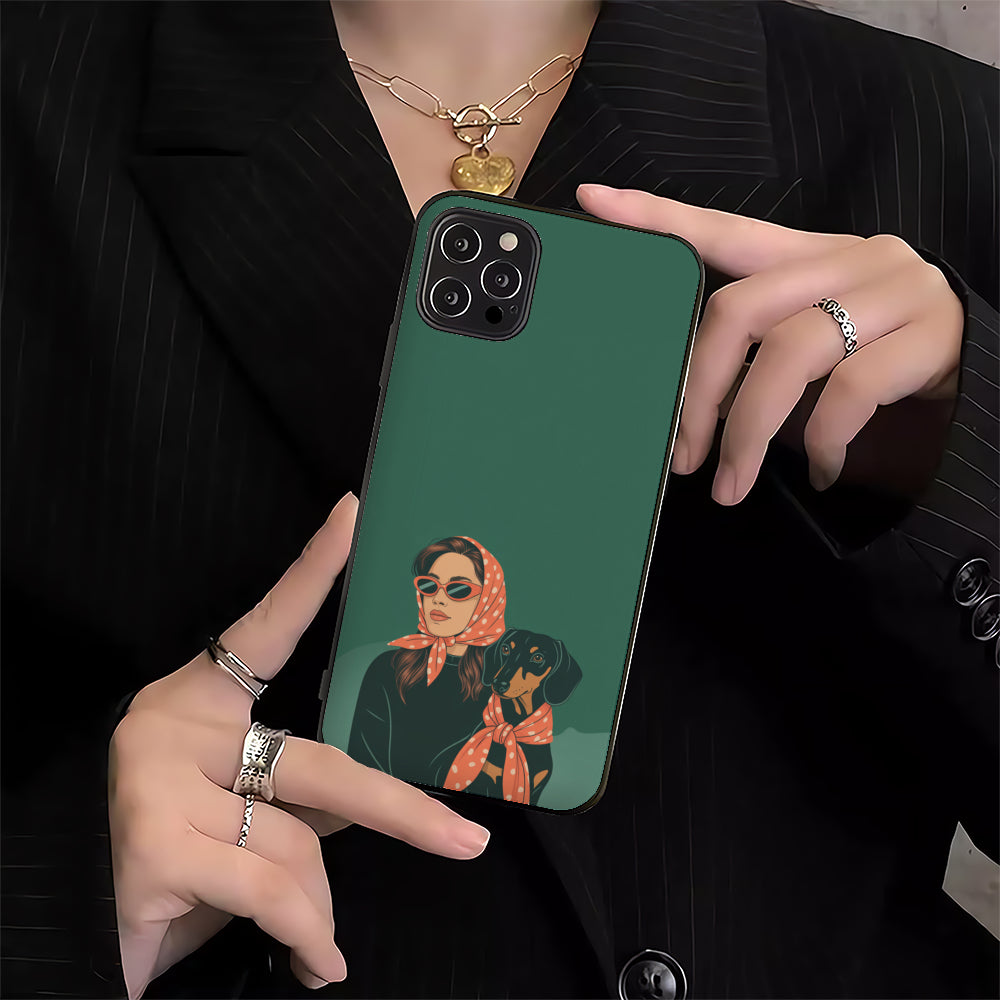 Lady - Luminous  Phone Case