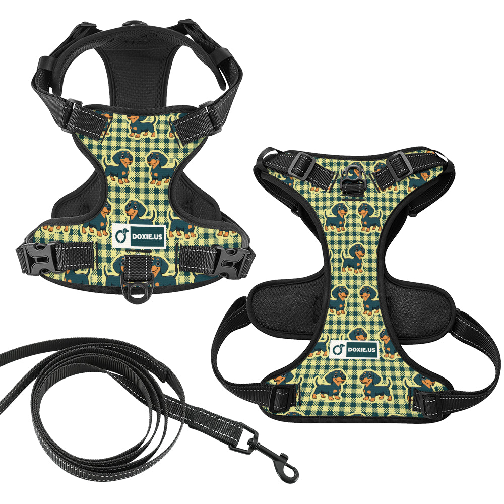 Snickers -  No-Pull Dachshund Dog Harness