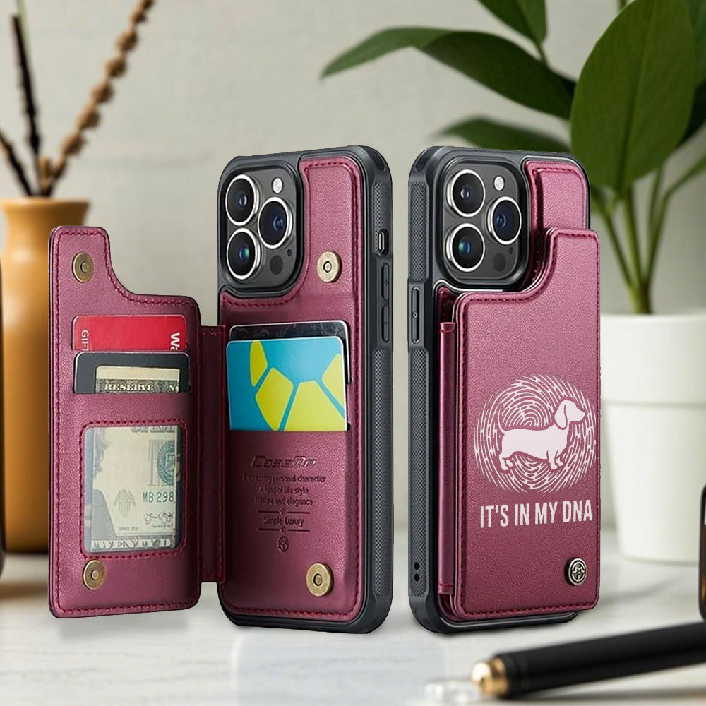 Yumi - Leather Wallet Case for for iPhone & Samsung