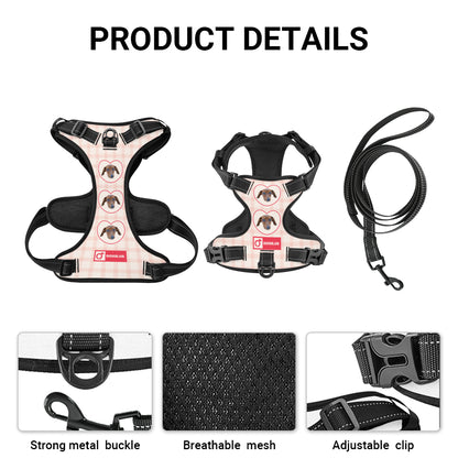 Juno -  Personalized No-Pull Dachshund Dog Harness