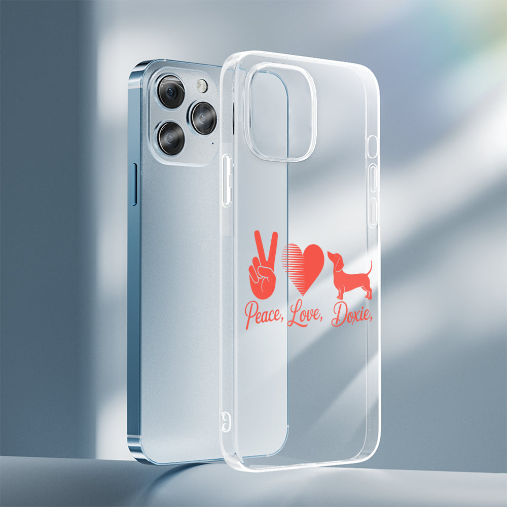 Goldie - Clear Silicone Phone Case for iPhone, Samsung & Google Pixel