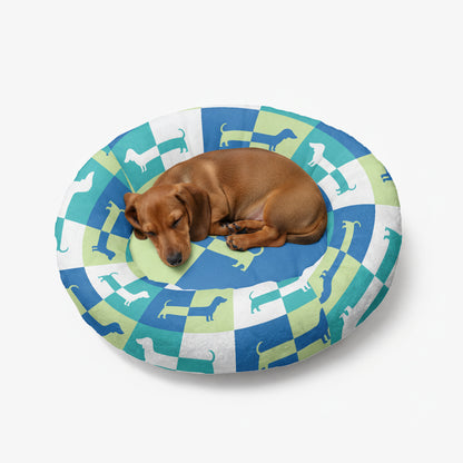 Bailey - Cloud-Comfort Dachshund Bed | Anti-Anxiety Donut Bed for Dachshunds
