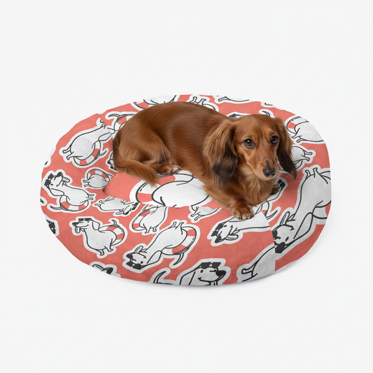 Callie - Cloud-Comfort Dachshund Bed | Anti-Anxiety Donut Bed for Dachshunds