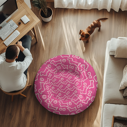 Ginger - Cloud-Comfort Large Dachshund Bed | Anti-Anxiety Donut Bed for Dachshunds