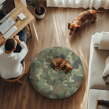 Squiggle - Cloud-Comfort Large Dachshund Bed | Anti-Anxiety Donut Bed for Dachshunds