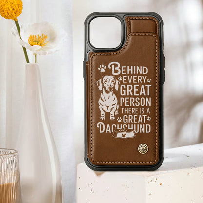 Addie - Leather Wallet Case for for iPhone & Samsung