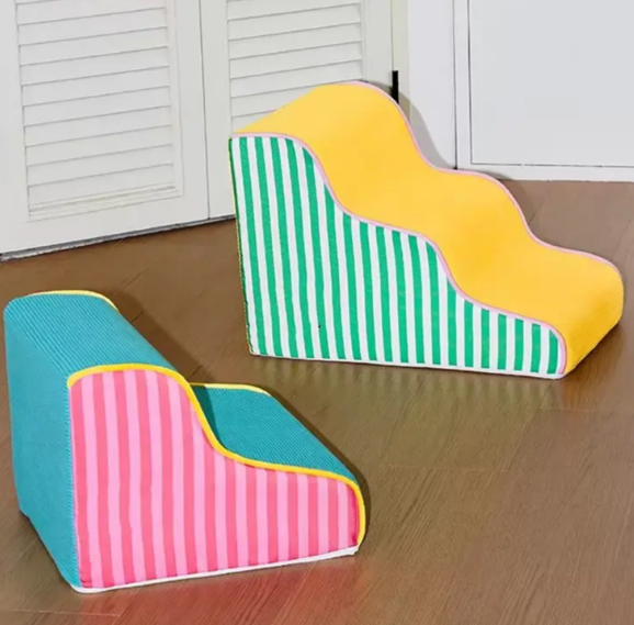 Dachshund Stairs – Soft Sponge Detachable Bed Ladder for Safe Climbing