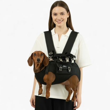 DachCarry dachshund side carry backpack, view 5